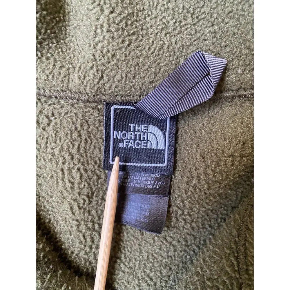 Vtg The North Face Fleece Jacket Men’s XL Green Black Gorpcore Outdoors‎ Hiking